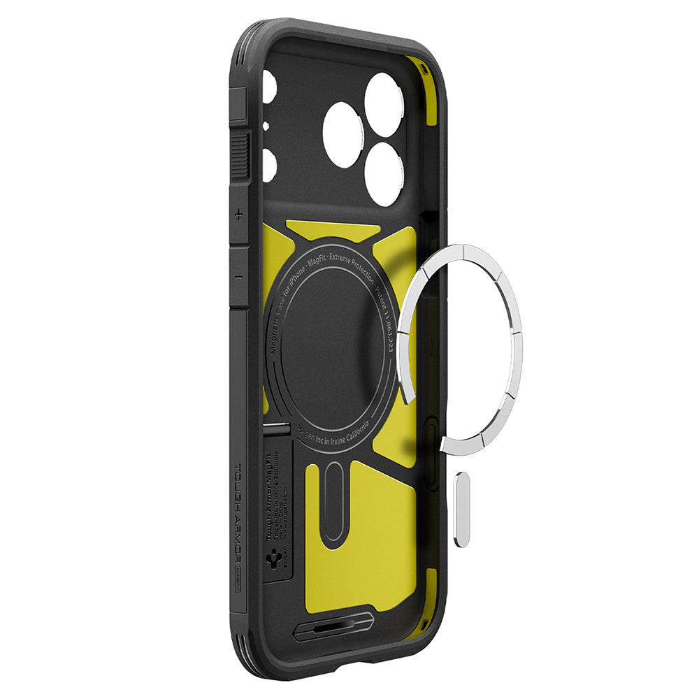 MagSafe Case for Apple iPhone 18 Pro / 17 Pro, Spigen, Tough Armor T, Black ACS12173