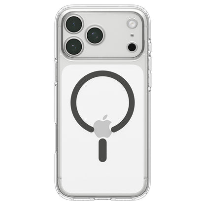 Калъф MagSafe за Apple iPhone 18 Pro / 17 Pro, Spigen, Ultra Hybrid, Сив прозрачен ACS12156