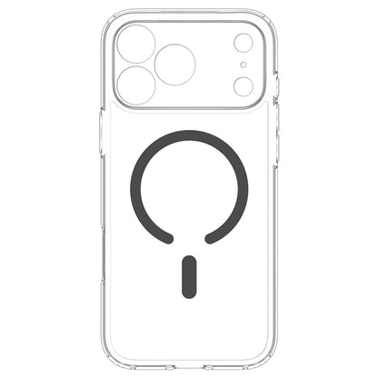 Калъф MagSafe за Apple iPhone 18 Pro / 17 Pro, Spigen, Ultra Hybrid, Сив прозрачен ACS12156