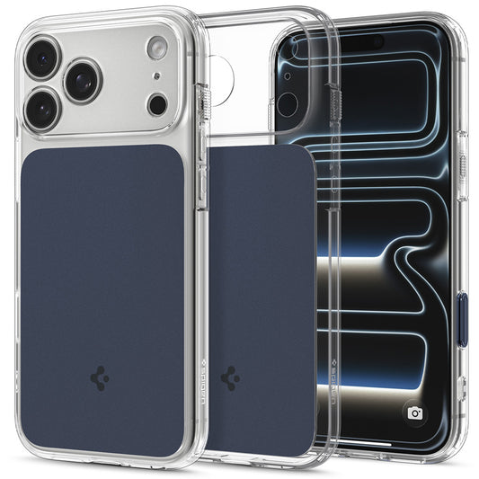 Калъф MagSafe за Apple iPhone 18 Pro / 17 Pro, Spigen, Ultra Hybrid T, Матиран син ACS12172