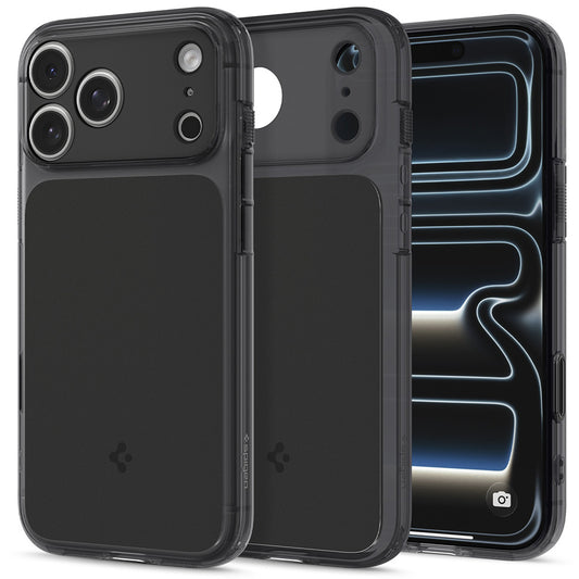 Калъф MagSafe за Apple iPhone 18 Pro / 17 Pro, Spigen, Ultra Hybrid T, Матиран Черен ACS12171