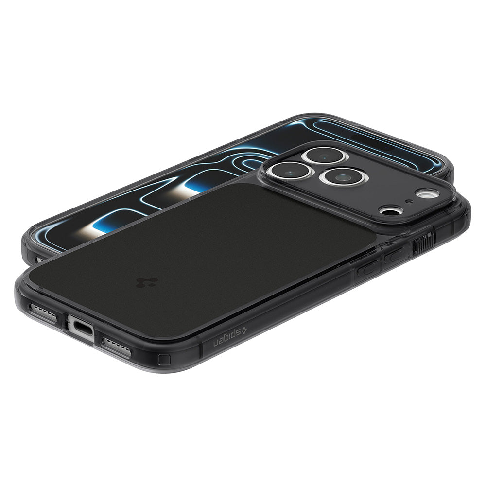 Калъф MagSafe за Apple iPhone 18 Pro / 17 Pro, Spigen, Ultra Hybrid T, Матиран Черен ACS12171