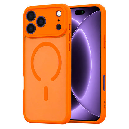 Калъф MagSafe за Apple iPhone 18 Pro / 17 Pro, Techsuit, HaloFrost II, Оранжев