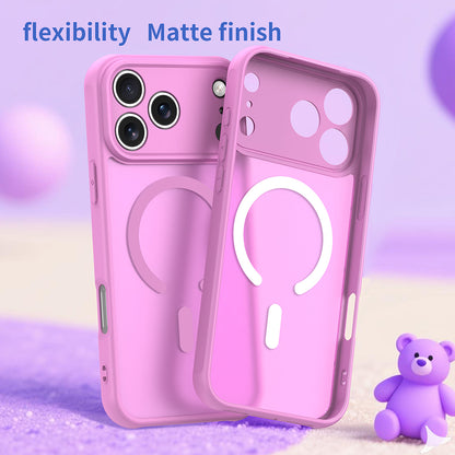 Калъф MagSafe за Apple iPhone 18 Pro / 17 Pro, Techsuit, HaloFrost II, Оранжев