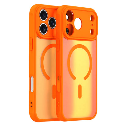 Калъф MagSafe за Apple iPhone 18 Pro / 17 Pro, Techsuit, HaloFrost II, Оранжев
