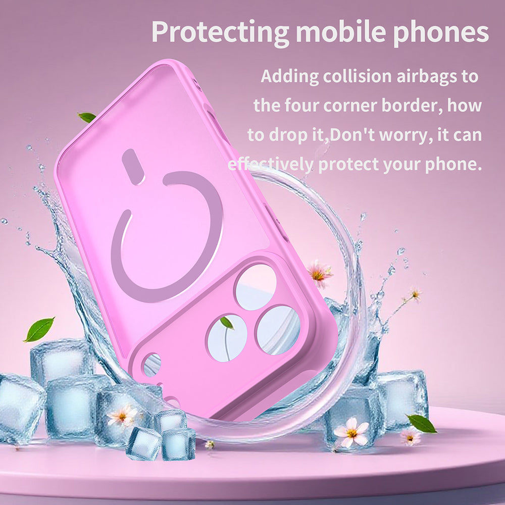 Калъф MagSafe за Apple iPhone 18 Pro / 17 Pro, Techsuit, HaloFrost II, Оранжев