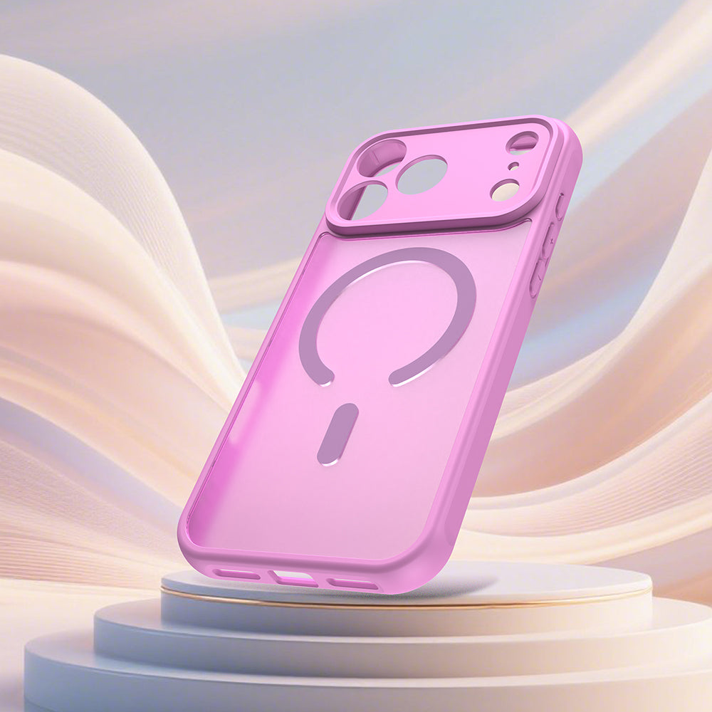 Калъф MagSafe за Apple iPhone 18 Pro / 17 Pro, Techsuit, HaloFrost II, Оранжев
