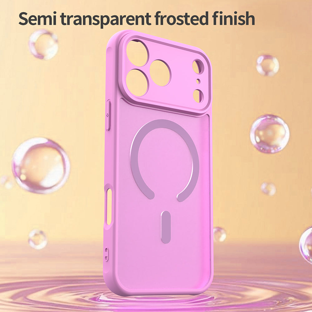 Калъф MagSafe за Apple iPhone 18 Pro / 17 Pro, Techsuit, HaloFrost II, Оранжев