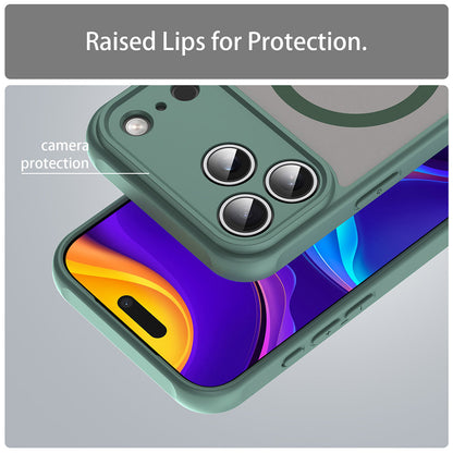 Калъф MagSafe за Apple iPhone 18 Pro / 17 Pro, Techsuit, HaloFrost II, Зелен