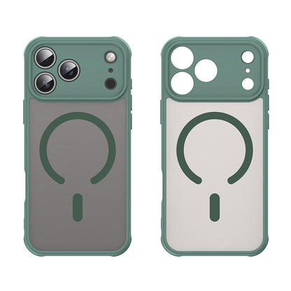 Калъф MagSafe за Apple iPhone 18 Pro / 17 Pro, Techsuit, HaloFrost II, Зелен
