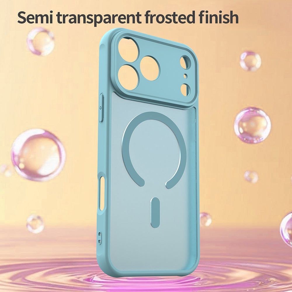 Калъф MagSafe за Apple iPhone 18 Pro / 17 Pro, Techsuit, HaloFrost II, Светлозелен
