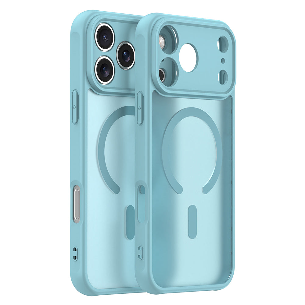 Калъф MagSafe за Apple iPhone 18 Pro / 17 Pro, Techsuit, HaloFrost II, Светлозелен