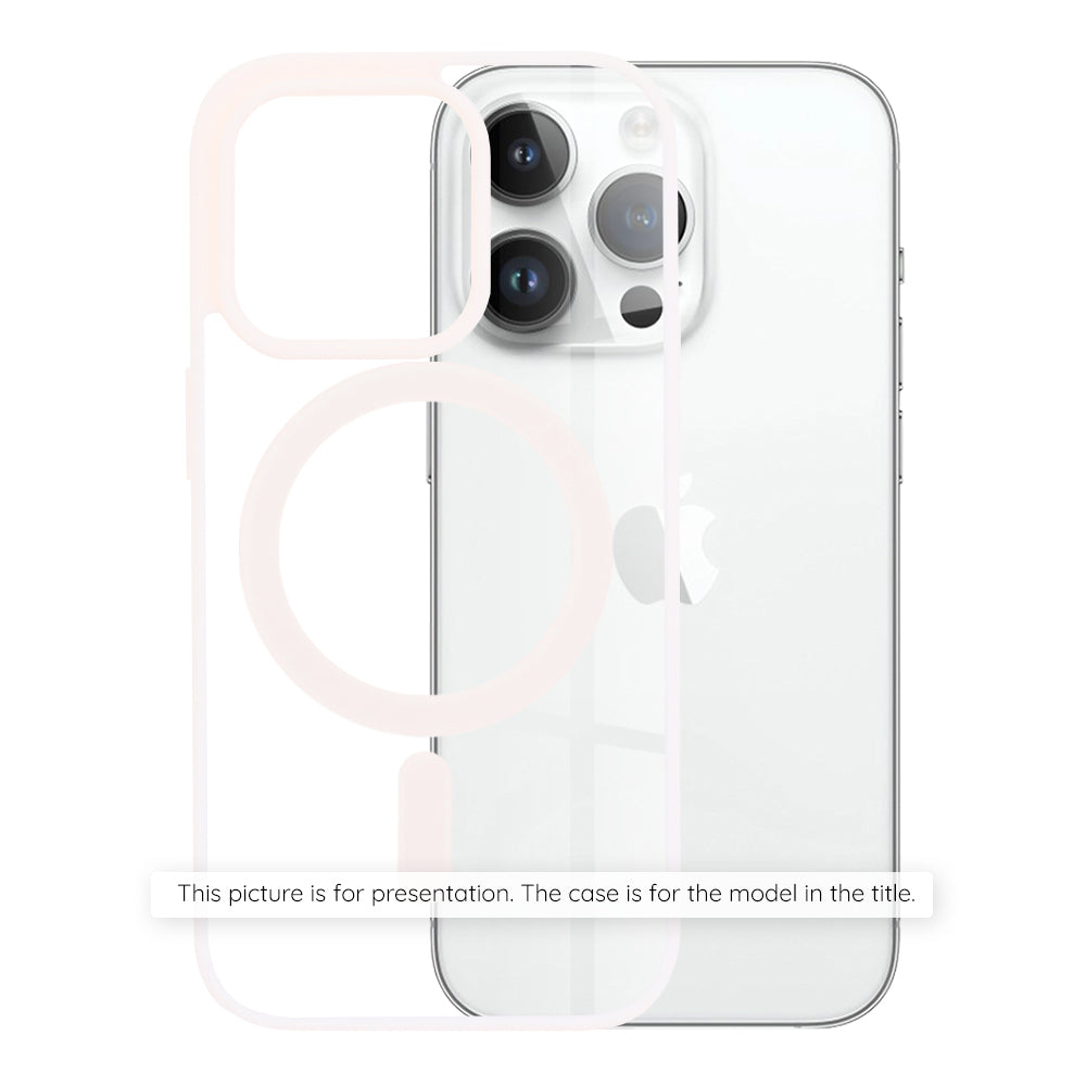 Калъф MagSafe за Apple iPhone 18 Pro / 17 Pro, Techsuit, Pro, Розов