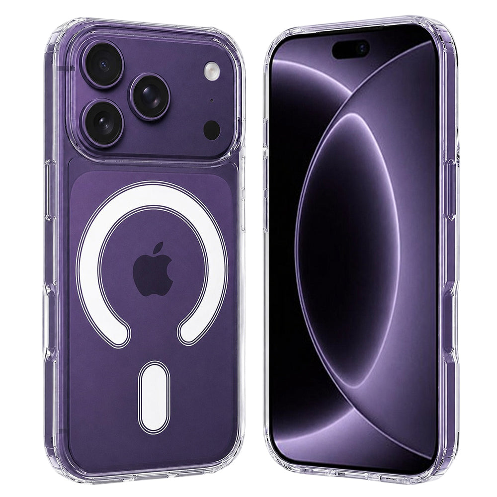 Калъф MagSafe за Apple iPhone 18 Pro / 17 Pro, Techsuit, Pro, Прозрачен