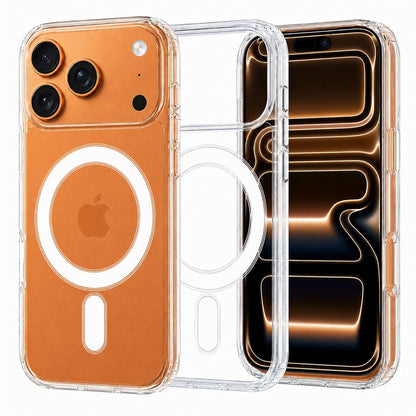 Калъф MagSafe за Apple iPhone 18 Pro / 17 Pro, Techsuit, Pro, Прозрачен