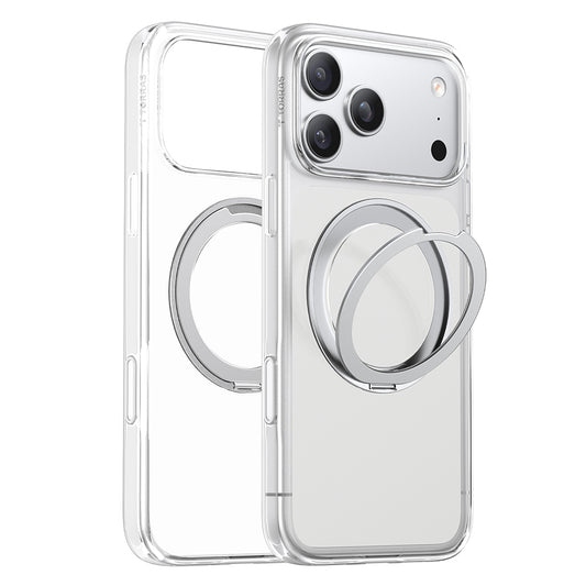 Калъф MagSafe за Apple iPhone 18 Pro / 17 Pro, Torras, Ostand O1 Guardian, Прозрачен
