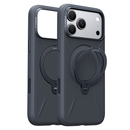 Калъф MagSafe за Apple iPhone 18 Pro / 17 Pro, Torras, QPRO Silicone, Черен