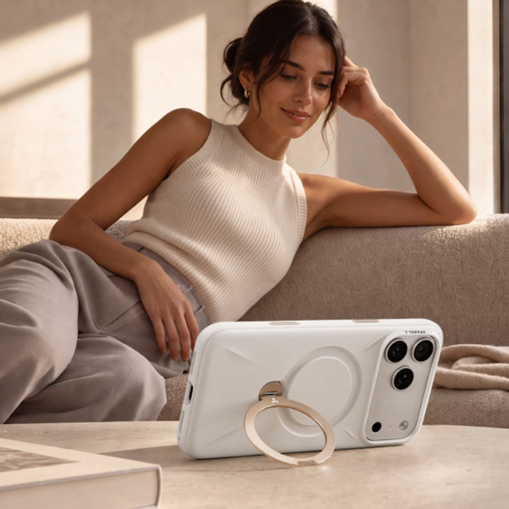 Калъф MagSafe за Apple iPhone 18 Pro / 17 Pro, Torras, QPRO Silicone, Черен