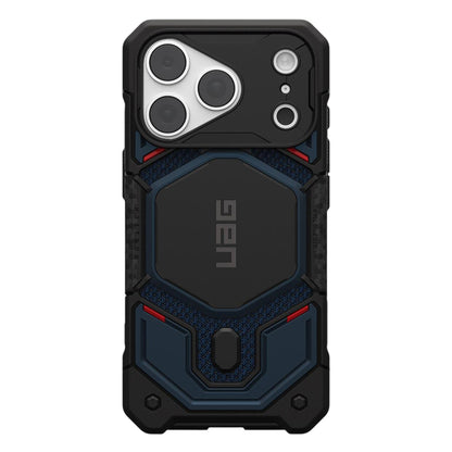 MagSafe Case for Apple iPhone 18 Pro / 17 Pro, Urban Armor Gear, Monarch Pro Kevlar, Navy Blue