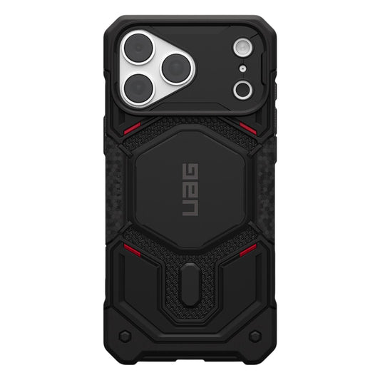 Калъф MagSafe за Apple iPhone 18 Pro / 17 Pro, Urban Armor Gear, Monarch Pro Kevlar, Черен