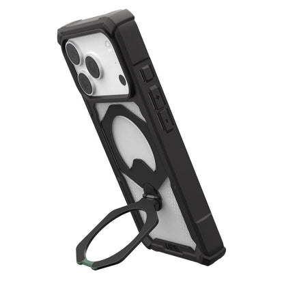 MagSafe Case for Apple iPhone 18 Pro / 17 Pro, Urban Armor Gear, Plasma XTE, Transparent Black