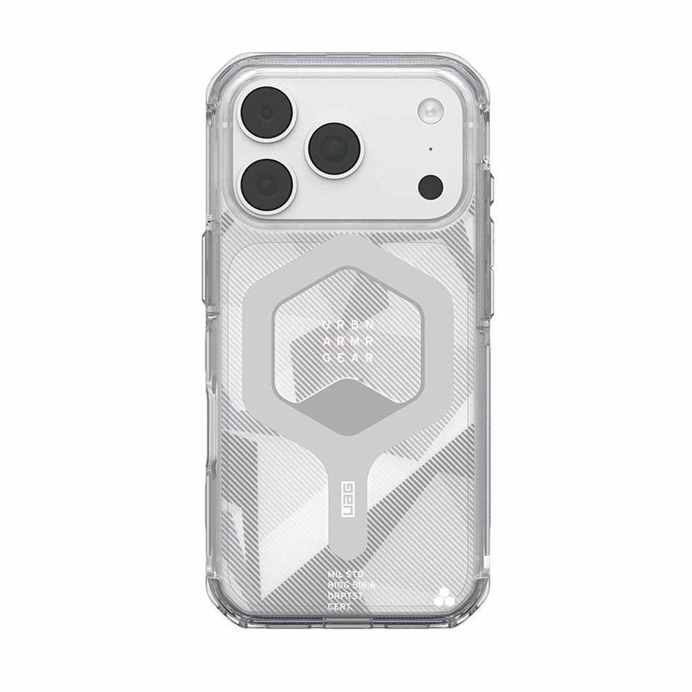Калъф MagSafe за Apple iPhone 18 Pro / 17 Pro, Urban Armor Gear, Plyo, Сребрист