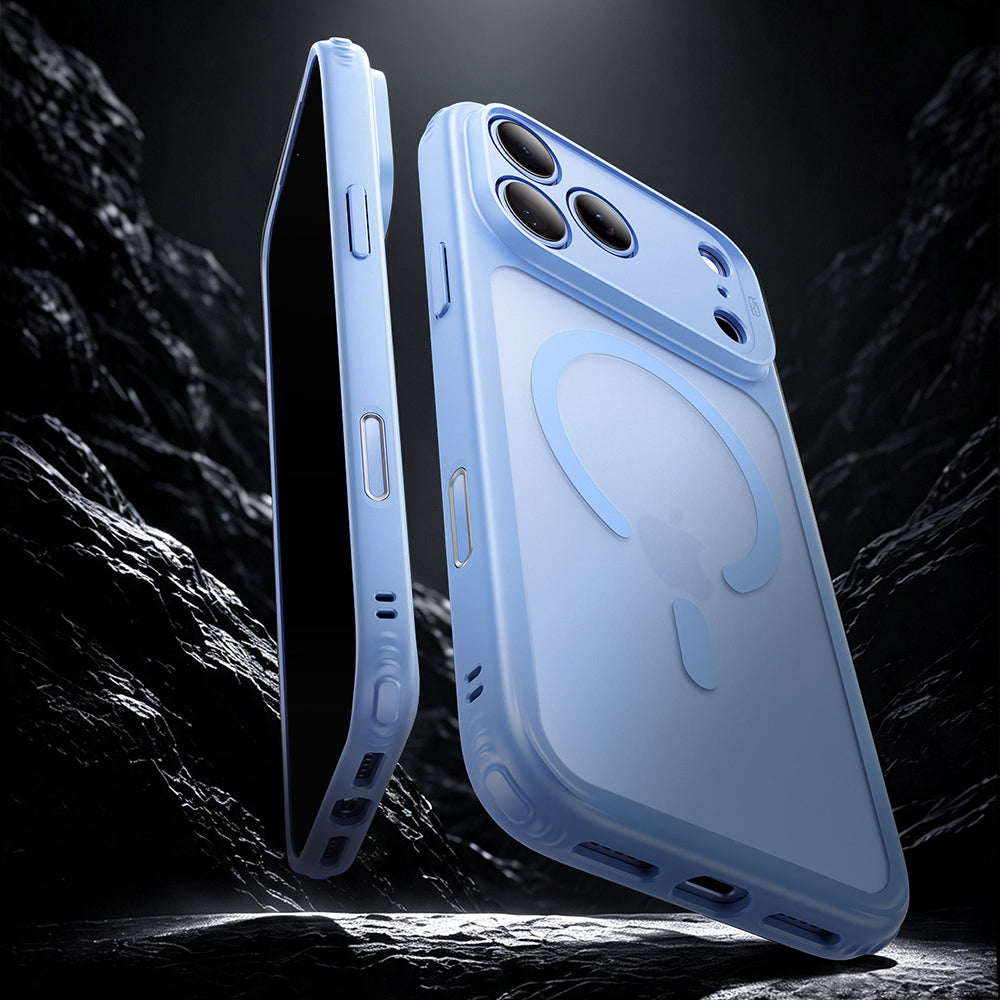 Калъф MagSafe за Apple iPhone 18 Pro, ESR, Classic Hybrid, Син сатен