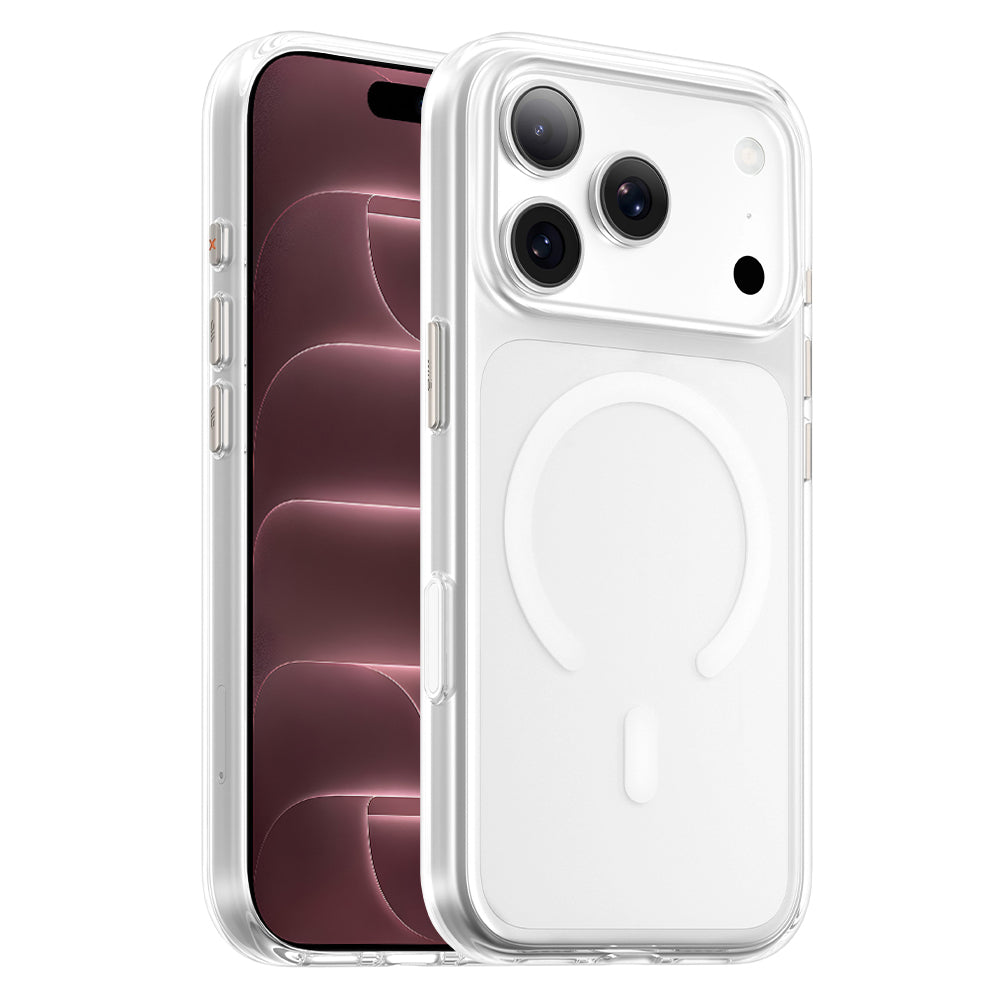 Калъф MagSafe за Apple iPhone 18 Pro Max / 17 Pro Max, Blueo, Crystal Pro Anti-Drop, прозрачен
