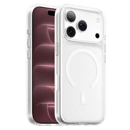 Калъф MagSafe за Apple iPhone 18 Pro Max / 17 Pro Max, Blueo, Crystal Pro Anti-Drop, прозрачен