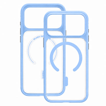Калъф MagSafe за Apple iPhone 18 Pro Max / 17 Pro Max, Blueo, щадящ кожата, против изпускане, сатененосиня
