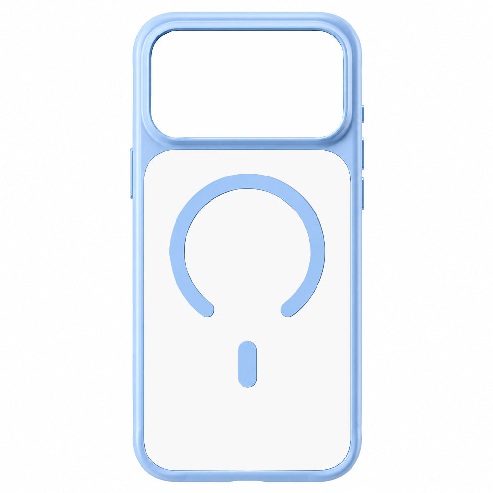 Калъф MagSafe за Apple iPhone 18 Pro Max / 17 Pro Max, Blueo, щадящ кожата, против изпускане, сатененосиня