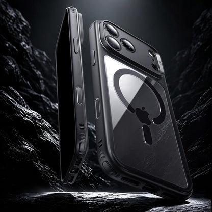 Калъф MagSafe за Apple iPhone 18 Pro Max / 17 Pro Max, ESR, Classic Hybrid, Черен прозрачен