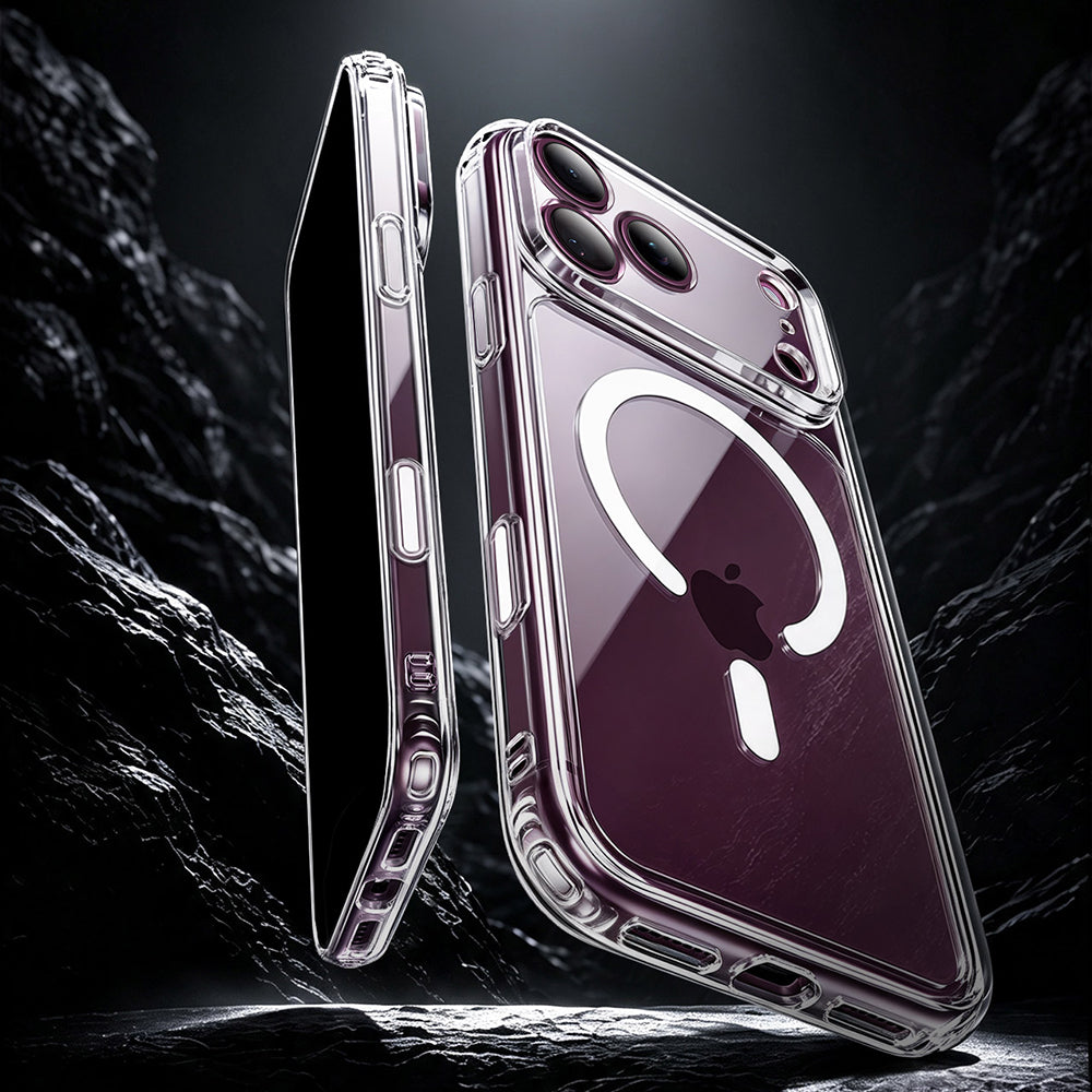 Калъф MagSafe за Apple iPhone 18 Pro Max / 17 Pro Max, ESR, Classic Hybrid, Прозрачен