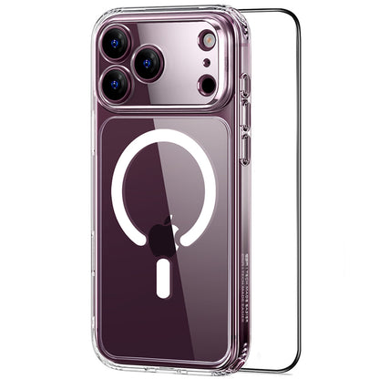 Калъф MagSafe за Apple iPhone 18 Pro Max / 17 Pro Max, ESR, Classic Hybrid с протектор за екран, прозрачен