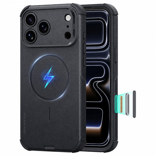 Калъф MagSafe за Apple iPhone 18 Pro Max / 17 Pro Max, ESR, Cyber, Черен