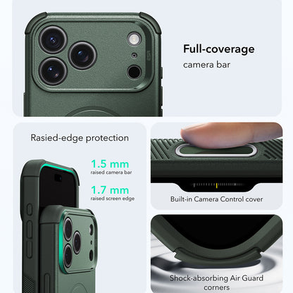 Калъф MagSafe за Apple iPhone 18 Pro Max / 17 Pro Max, ESR, Cyber, Зелен