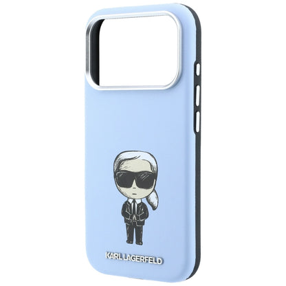 MagSafe Case for Apple iPhone 18 Pro Max / 17 Pro Max, Karl Lagerfeld, Ikonik Sketch, Blue