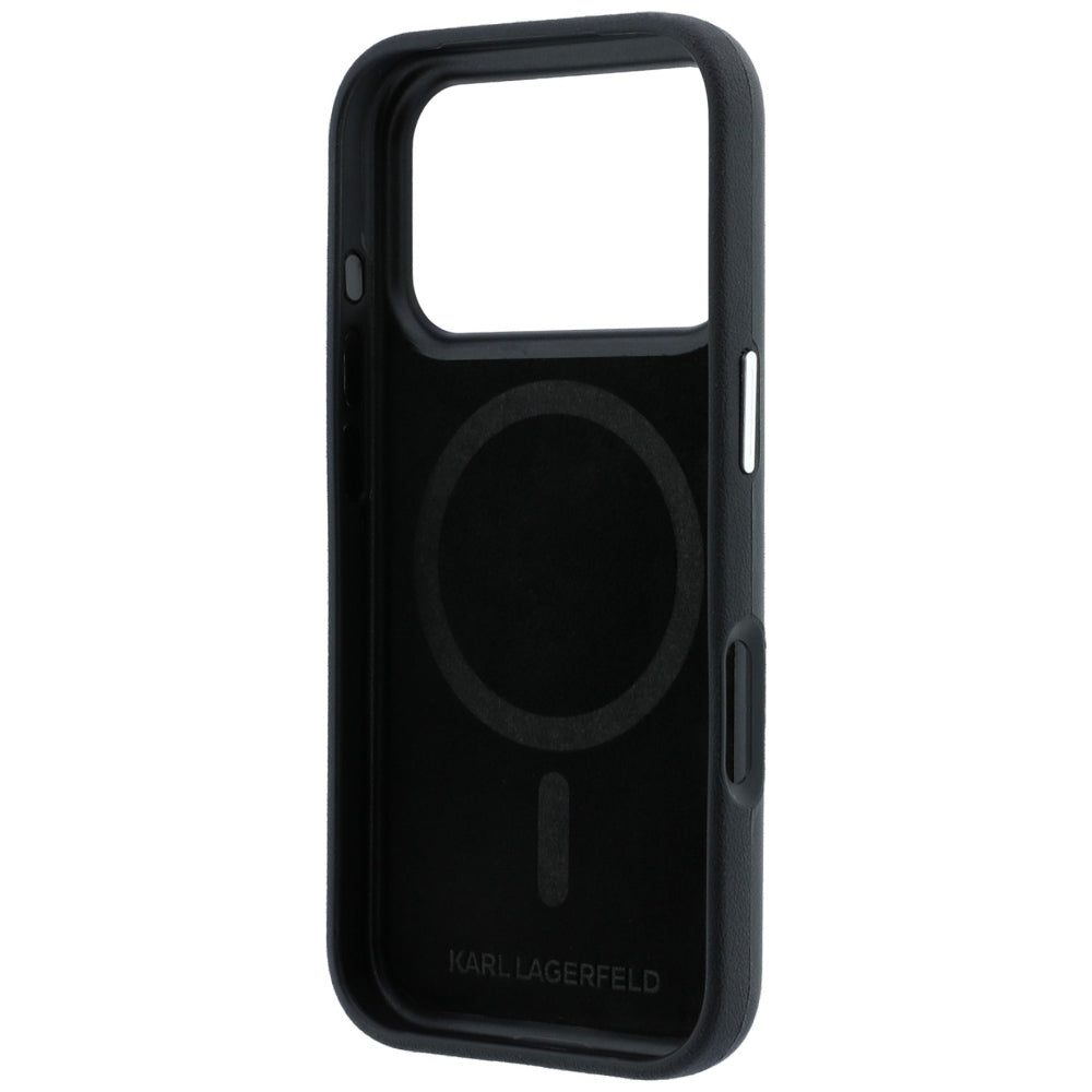 MagSafe Case for Apple iPhone 18 Pro Max / 17 Pro Max, Karl Lagerfeld, Ikonik Sketch, Black