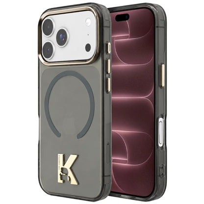 Калъф MagSafe за Apple iPhone 18 Pro Max / 17 Pro Max, Karl Lagerfeld, IML Karl Head Logo, черен