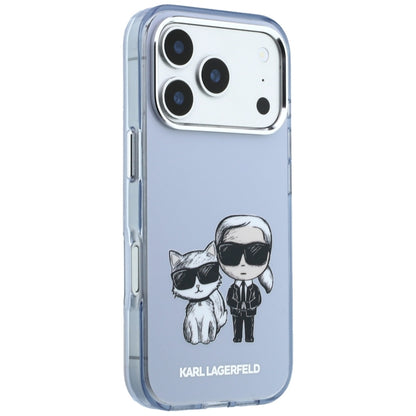 Калъф MagSafe за Apple iPhone 18 Pro Max / 17 Pro Max, Karl Lagerfeld, IML KC Bodies Sketch Print, Син