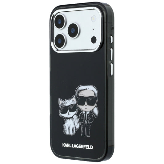 Калъф MagSafe за Apple iPhone 18 Pro Max / 17 Pro Max, Karl Lagerfeld, IML KC Bodies Sketch Print, Черен