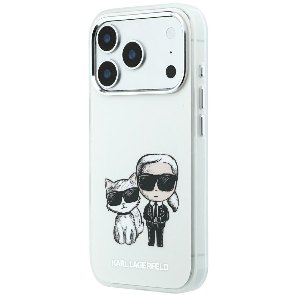 Калъф MagSafe за Apple iPhone 18 Pro Max / 17 Pro Max, Karl Lagerfeld, KC Bodies Sketch, Бежов