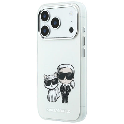 Калъф MagSafe за Apple iPhone 18 Pro Max / 17 Pro Max, Karl Lagerfeld, KC Bodies Sketch, Бежов