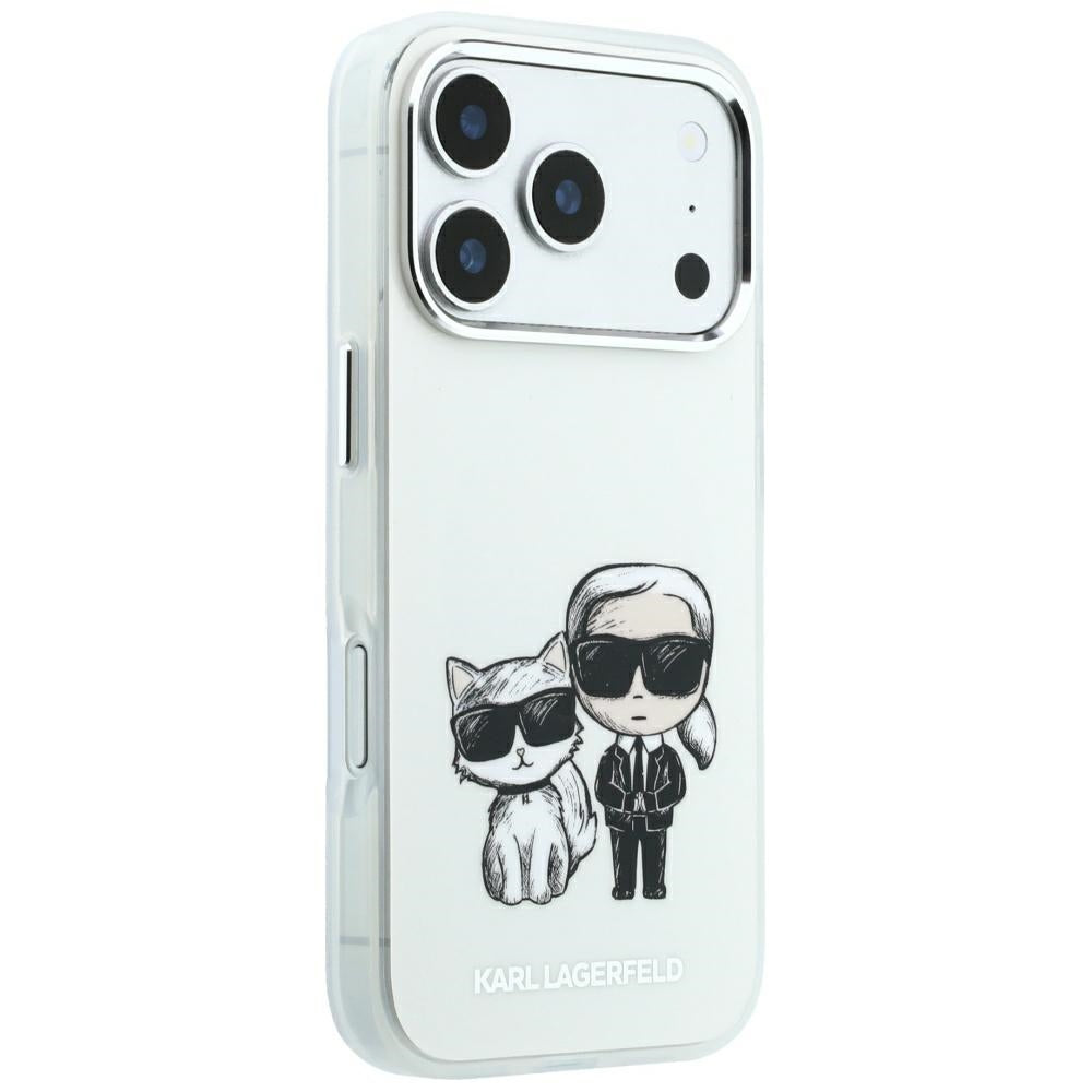Калъф MagSafe за Apple iPhone 18 Pro Max / 17 Pro Max, Karl Lagerfeld, KC Bodies Sketch, Бежов