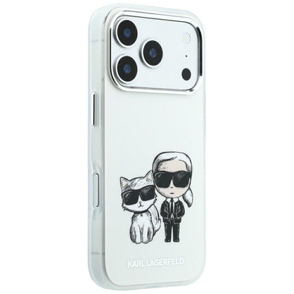 Калъф MagSafe за Apple iPhone 18 Pro Max / 17 Pro Max, Karl Lagerfeld, KC Bodies Sketch, Бежов