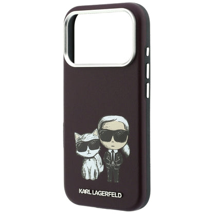 Калъф MagSafe за Apple iPhone 18 Pro Max / 17 Pro Max, Karl Lagerfeld, KC Bodies Sketch, Бордо