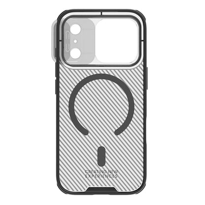 Калъф MagSafe за Apple iPhone 18 Pro Max / 17 Pro Max, Nillkin, CamShield Pro, Черен прозрачен