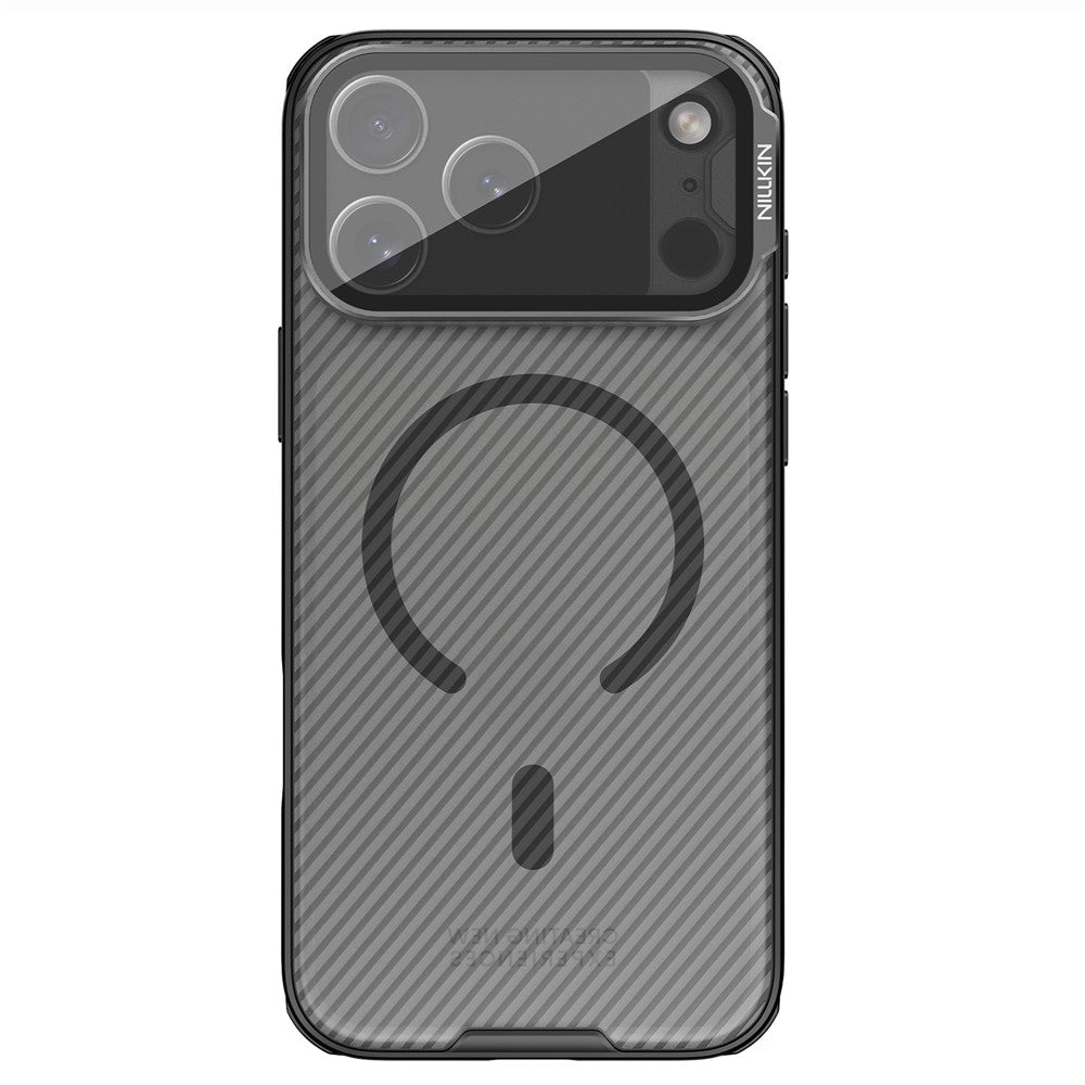 MagSafe Case for Apple iPhone 18 Pro Max / 17 Pro Max, Nillkin, CamShield Prop, Transparent Black