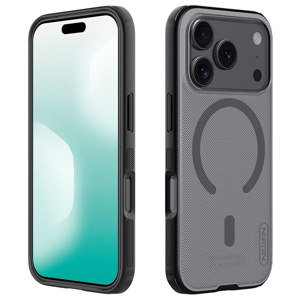 MagSafe Case for Apple iPhone 18 Pro Max / 17 Pro Max, Nillkin, Super Shield Pro, Transparent Black