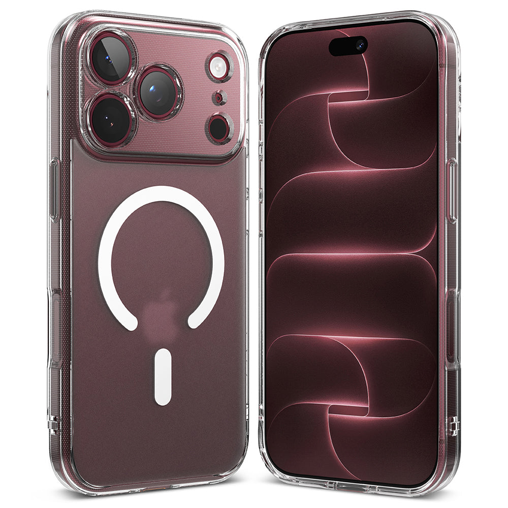 Калъф MagSafe за Apple iPhone 18 Pro Max / 17 Pro Max, Ringke, Fusion, матов прозрачен
